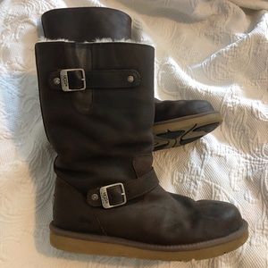Kensington Ugg biker boots